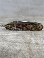 Vintage Floral Multipurpose Pocket Knife