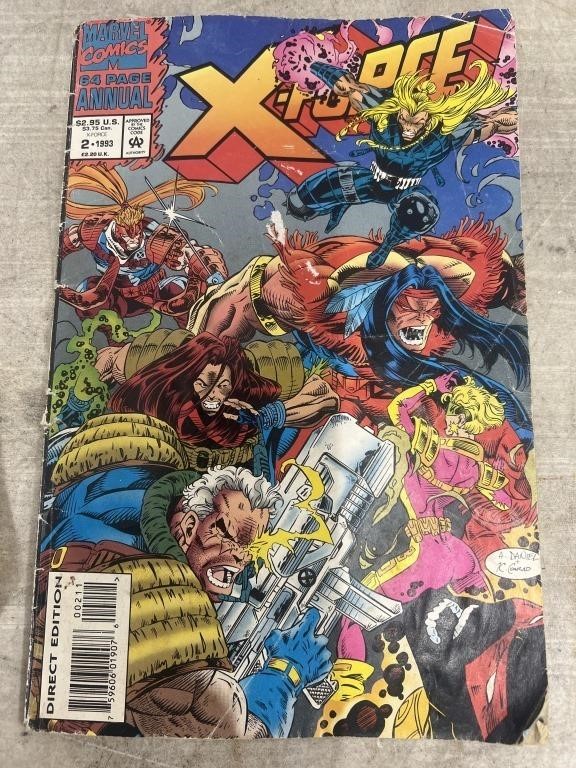 1993 Marvel Comics X Force Annual 2