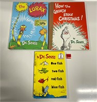Various Vtg Dr Seuss Books