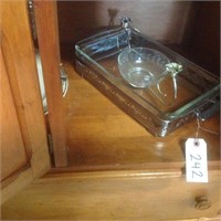 serving tray, candle holder