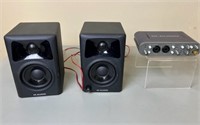 M-AUDIO SPEAKERS AND DIGITAL INTERFACE