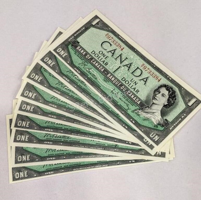 1954 - Canada Bank Notes - 1.00