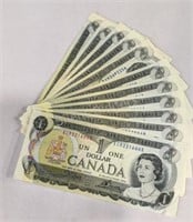 1973 - Canada Bank Notes, 1.00
