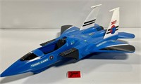 Vtg Fisher Price Turbo Hawk Jet Fighter Plane
