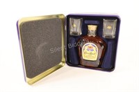 375ml Crown Royal CDN Whisky Gift Tin with Glasses
