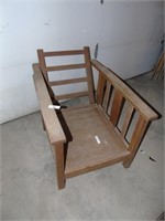 Wooden Recliner chair
