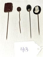 Four Ladies Stick/Lapel Pins