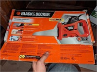 Black and Decker powered hand saw