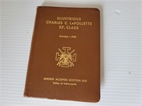 Scottish Rite Book