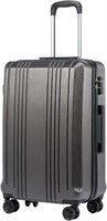 Coolife Luggage Expandable Suitcase 20" Carry on