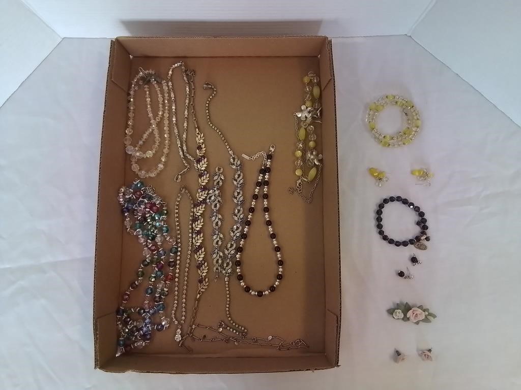 Necklaces,  bracelets, and earrings - Lisner,
