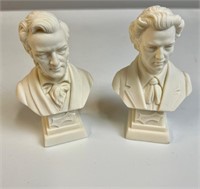 GIANNELLI CAST MARBLE SCULPTURES OF COMPOSERS