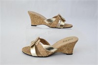 NEW - Coral Bay Ladies Wedge Sandal, Size 8