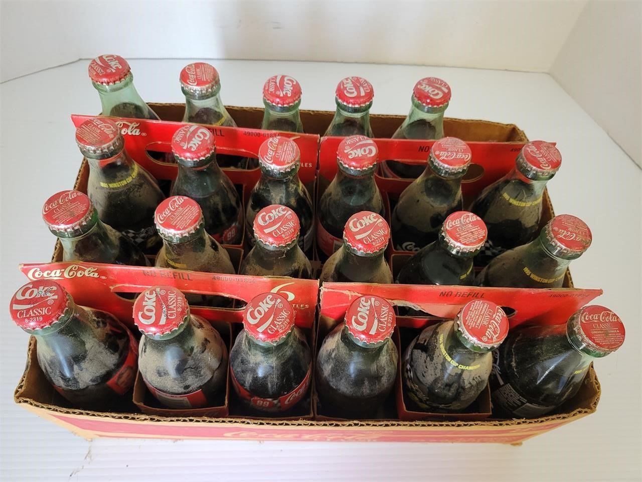 Nascar Coca Cola Bottles