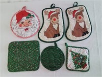 Pot holders and placemats