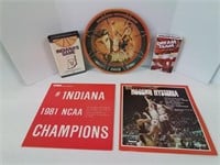IU records, movies and plate