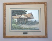 James Lumber Lone Pine Framed Litho Print