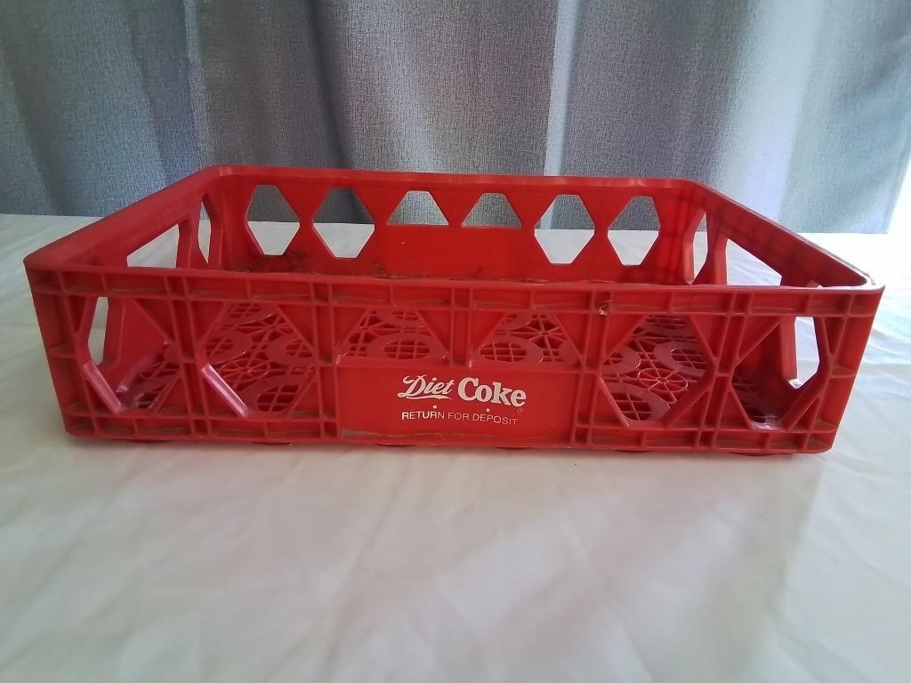 Plastic Coca-Cola crate