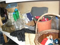 Household Items - contents of shelf