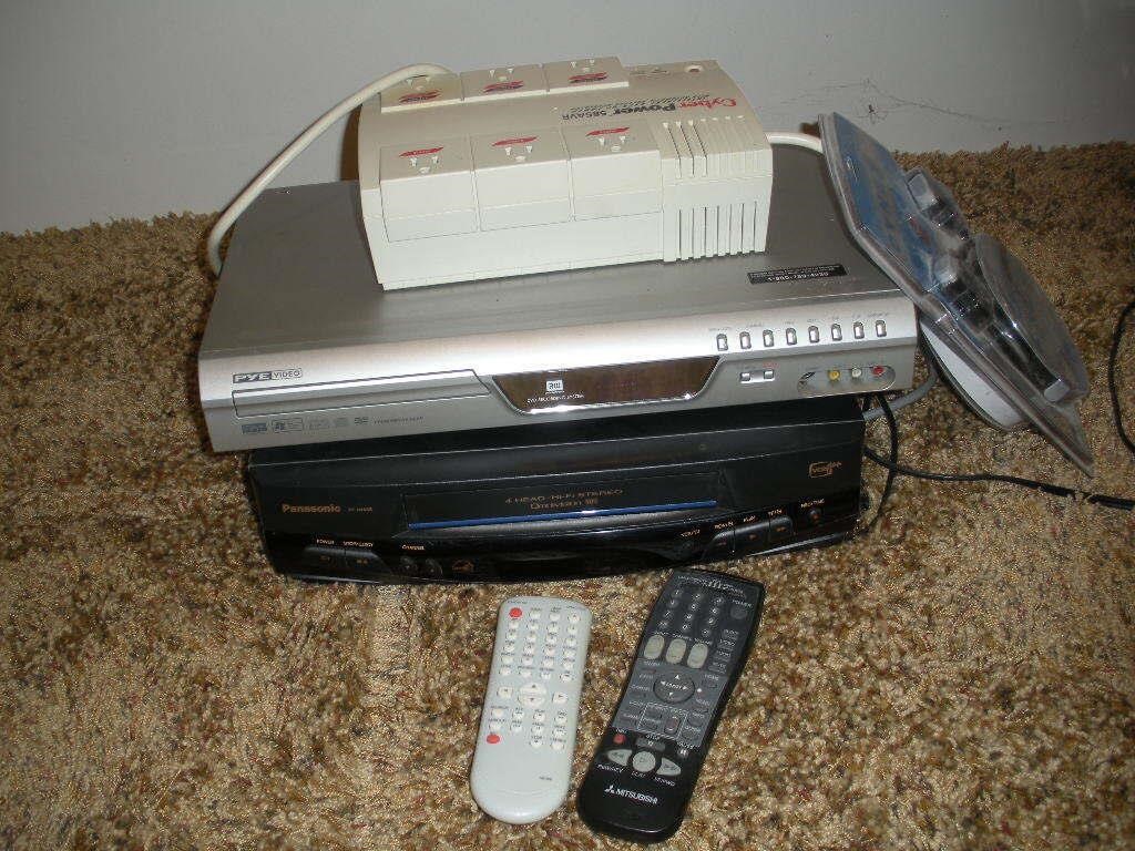 DVD, VHS Players & Power Back Up