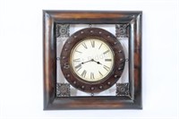 Decorative Metal Frame Clock
