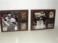 Crosby & Malkin Plaques  15x13 inches