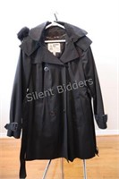LONDON FOG Hooded Winter Jacket, Size Large