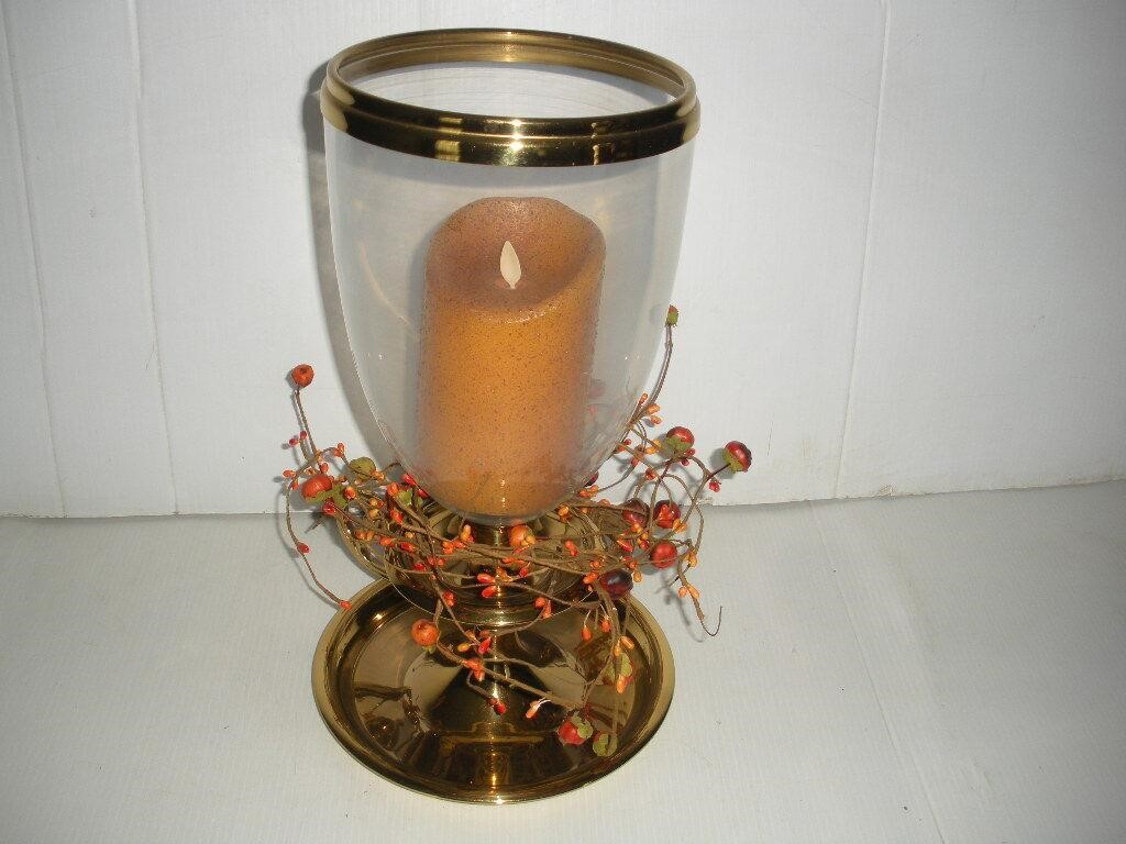 Brass Candleholder 16 inches tall