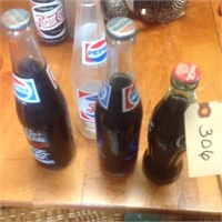 vintage Pepsi bottles