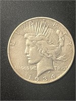 1934-D Silver Peace Dollar