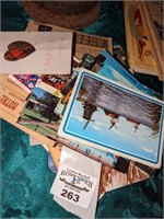 Souvenir post cards