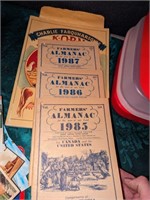 Farmer's Almanacs, etc