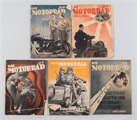 4 DAS MOTORRAD WWII MOTORCYCLE MAGAZINES