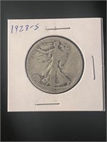 1923-S Silver Walking Liberty Half Dollar
