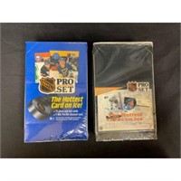 1990 And 1991 Pro Set Hockey Sealed Wax Boxes