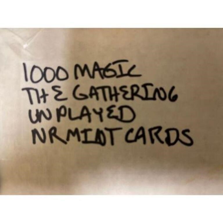 1000 Unplayed Magic The Gathering Cards