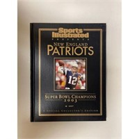 2003 Patriots Super Bowl Hard Cover Book