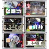 (6) Triple Threads Auto/relic Cards
