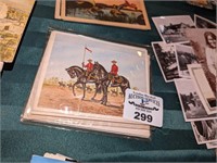 RCMP musical Ride cards