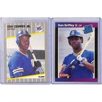 1989 Fleer/donruss Ken Griffey Jr. Rookies