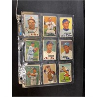 (18) 1951 Bowman Baseball Cards Mixed Grade