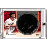 2013 Topps Ted Williams Pennant Chase 4/50