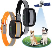 WIEZ - GPS Wireless Dog Fence, 2 collars/devices.