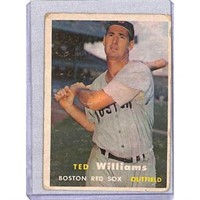 Low Grade 1957 Topps Ted Williams