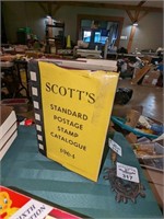 Scott's 1964 postage stamp guide book