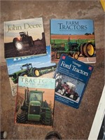 John Deere & Assorted tractor coffee table books