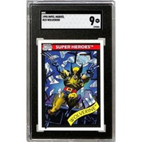 1990 Impel Marvel Wolverine Sgc 9