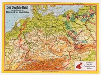 2 WWII GERMAN MAPS