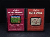 Atari Video Brainstorming & Freeway Game Lot