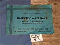 Dominion Reed Supplies Basketry book